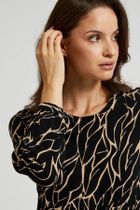 Sukienka damska, czarna, Moodo