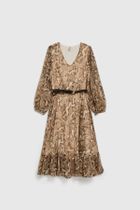 Sukienka damska, szara, Moodo