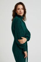 Sukienka damska, zielona, Moodo