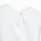 Sukienka dziewczęca z krótkim rękawem, biało-czarna, Nicol