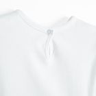 Sukienka dziewczęca z krótkim rękawem, biało-czarna, Nicol