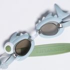 Sunnylife, Shark Tribe, okulary pływackie dla dzieci, Khaki