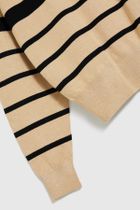 Sweter damski, beżowy, Moodo