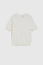 Sweter damski, biały, Moodo