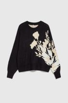 Sweter damski, czarny, Moodo