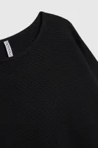 Sweter damski, czarny, Moodo