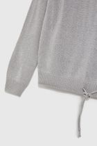 Sweter damski, szary, Moodo