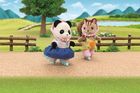 Sylvanian Families, panda, wycieczka rowerowa, figurka z akcesoriami, 5652