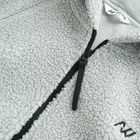 Szara bluza sherpa z kapturem oversize NOWEAR