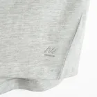 Szara koszulka basic z bawełny czesanej NOWEAR