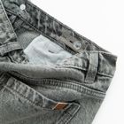 Szare bermudy jeansowe z regulacją Cool Club