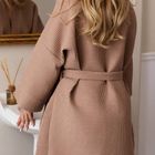 Szlafrok damski, ciążowy, beżowy, Eevi