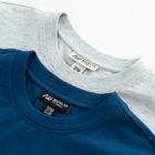 T-shirt z bawełny czesanej 2-pack NOWEAR