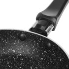 Tadar Marmara Black, rondel marmurkowy non-stick, 14 cm