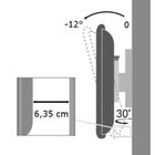 Techly, uchwyt ścienny do TV, LED/LCD 17-37", 25 kg