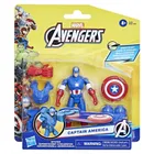 The Avengers, Battle Gear, Kapitan Ameryka, figurka, 10 cm