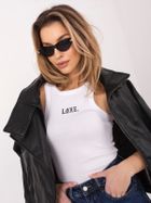 Top damski, biały, Sublevel