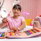 Top Model, Girl Power, piórnik rozkładany, pojedynczy, z wyposażeniem