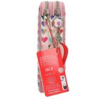 Top Model, piórnik rozkładany, podwójny, z wyposażeniem