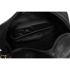 Torba listonoszka, czarna, skórzana, Peterson