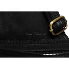 Torba listonoszka, czarna, skórzana, Peterson