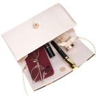 Torebka kopertówka, beżowa, Rovicky