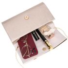 Torebka kopertówka, beżowa, Rovicky