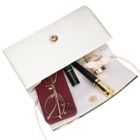 Torebka kopertówka, biała, Rovicky