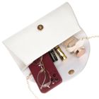 Torebka kopertówka, biała, Rovicky