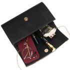 Torebka kopertówka, czarna, Rovicky