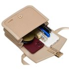 Torebka listonoszka, beżowa, Peterson