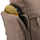 Torebka listonoszka, beżowa, Peterson