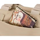 Torebka listonoszka, beżowa, Peterson