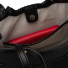 Torebka listonoszka, czarna, Peterson