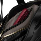 Torebka listonoszka, czarna, Peterson