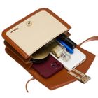 Torebka listonoszka, ecru, Peterson