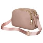 Torebka listonoszka, różowa, Peterson