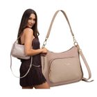 Torebka listonoszka, różowa, Peterson