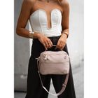 Torebka listonoszka, różowa, Peterson