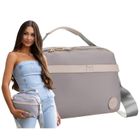 Torebka listonoszka, szara, Peterson