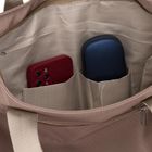 Torebka shopper, beżowa, Peterson