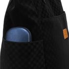 Torebka shopper, czarna, Rovicky