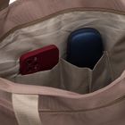 Torebka shopper, na laptopa, beżowa, Peterson