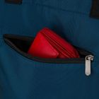 Torebka shopper, turkusowa, Peterson