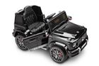 Toyz, samochód, Mercedes Benz G63, pojazd na akumulator, black