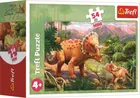 Trefl, Niesamowite dinozaury, puzzle mini, 54 elementy, 1 szt.