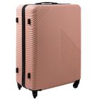 Trizand, zestaw walizek 3w1, różowe