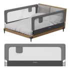 Tulano, Cover 30, barierka ochronna na łóżko, grey, 200 cm