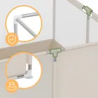 Tulano, Cozy 20, kojec dla dzieci, beżowy, 130 cm