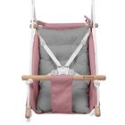 Tulano, Hop 40, huśtawka leżaczek, pink-grey